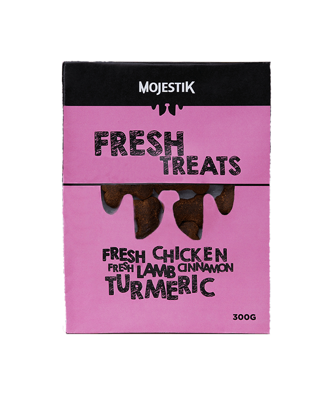 image00027 Λιχουδιές Σκύλου Mojestik Fresh Treats Αρνί & Κοτόπουλο 300gr - Image 1