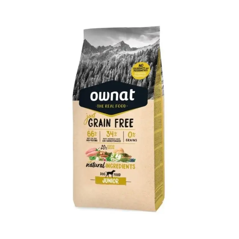ownat-just-grain-free-junior Ownat Just Grain Free Junior Chicken 3Kg - Image 1