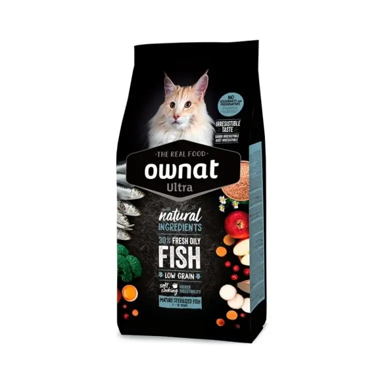 ownat-ultra-sterilized-mature-fish Ownat Ultra Low Grain Sterilized Mature Fish - Image 1