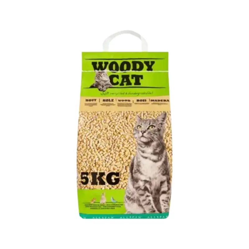 Allspan-Woody-Cat-Litter-5Kg Allspan Woody Cat Litter Πελλετ Γάτας και Μικρών Ζώων 5Kg - Image 1