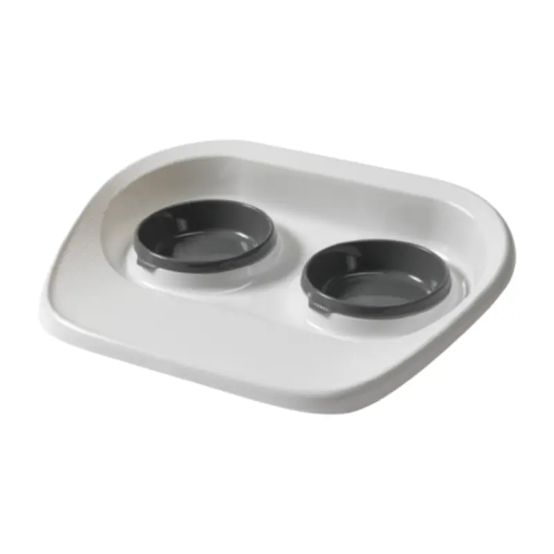 Moderna-Tidy-Diner-Mess-proof-double-diner-feeder-2x300ml Μπολ Φαγητού & Νερού Moderna Tidy Dinner 2x300ml - Image 1