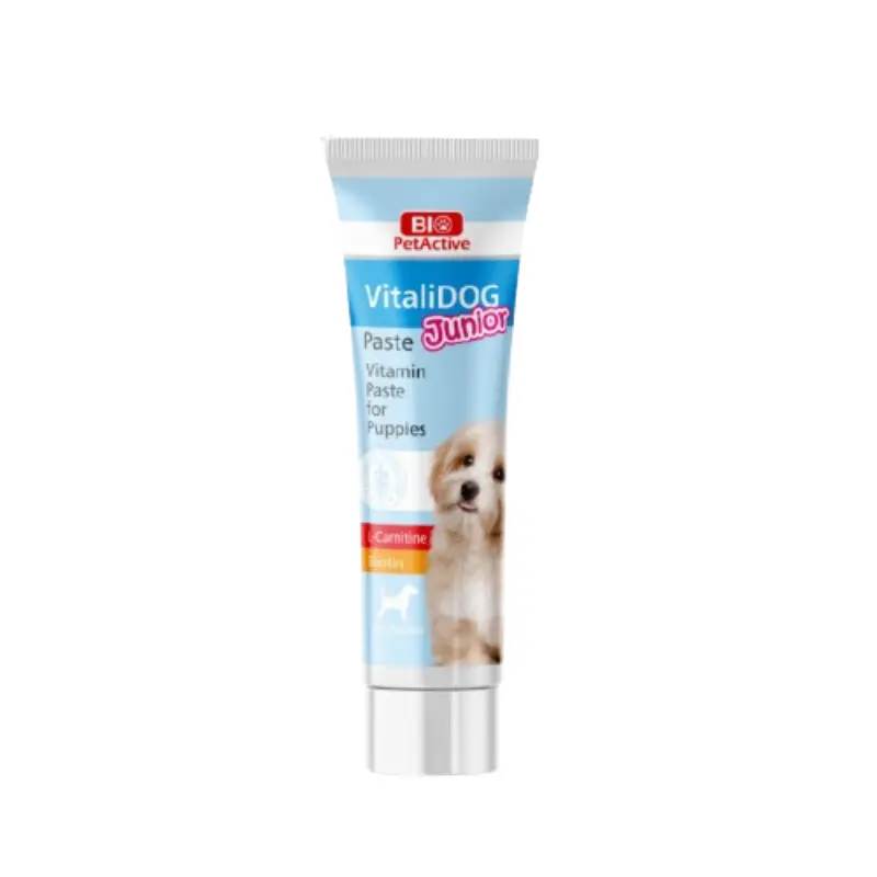 bio-pet--active-vitalidog-junior-multivitamin-paste-100ml-bp364 Vitalidog Junior Multivitamin Paste For Dogs 100ml - Image 1