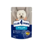Club 4 Paws Adult Small Breeds Lamb in Gravy 100gr