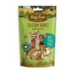 Dog Fest Λιχουδιά Calcium Bones with Chicken Small Breed 55gr
