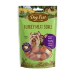 Dog Fest Λιχουδιά Turkey Meat Bones Small Breed 55gr
