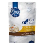EGEO Cat Adult Κοτόπουλο, Αυγοτάραχο & Κατσικίσιο Γάλα σε mousse 85gr