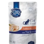 EGEO Cat Adult Σολομός & Σκουμπρί σε ζελέ 85gr