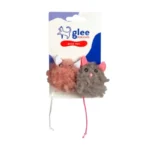 Glee Παιχνίδι Γάτας Mice Tail Twins με Catnip 10x6cm