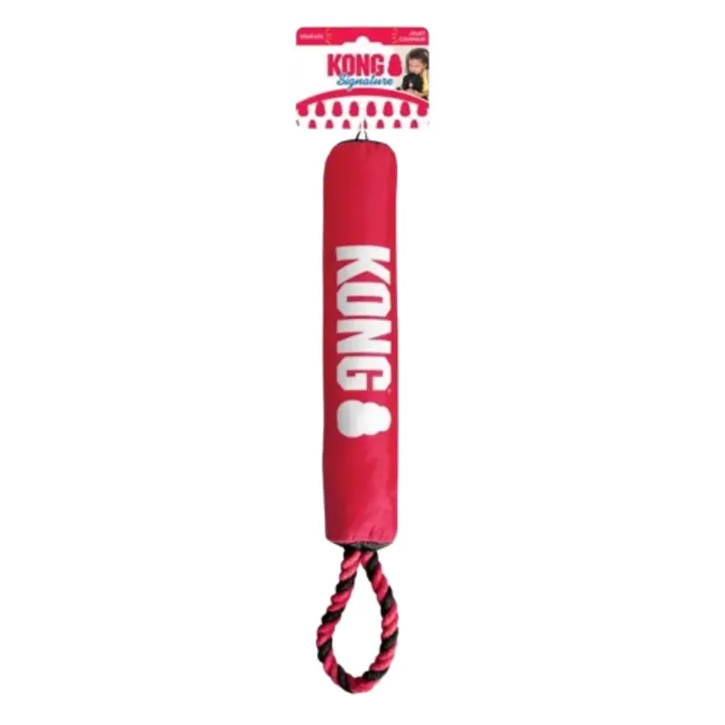 kong-signature-stick-kokkino-47556 Kong Signature Stick With rope 30cm - Image 1