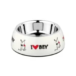 Swastik Diva Bowl ¨I Love My Dog¨ 17cm