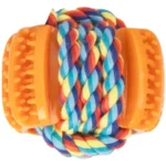 Pawise Dog Floss Tugger – Ball Παιχνίδι Μάσησης Από Σχοινί Και Καουτσούκ