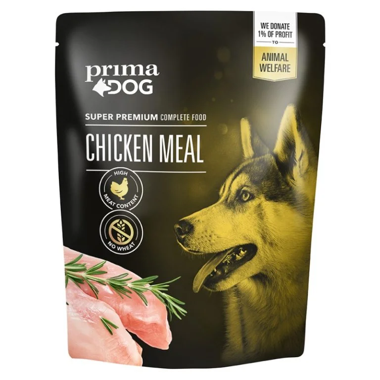 primadog-chicken Prima Dog Chicken Meal 260gr - Image 1