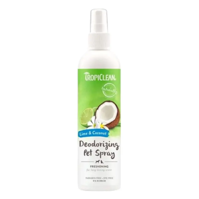 tropiclean-deodorizing-spray-lime-coconut-236ml-82219 Άρωμα Tropiclean Lime & Coconut Deodorizing Spray 236ml - Image 1