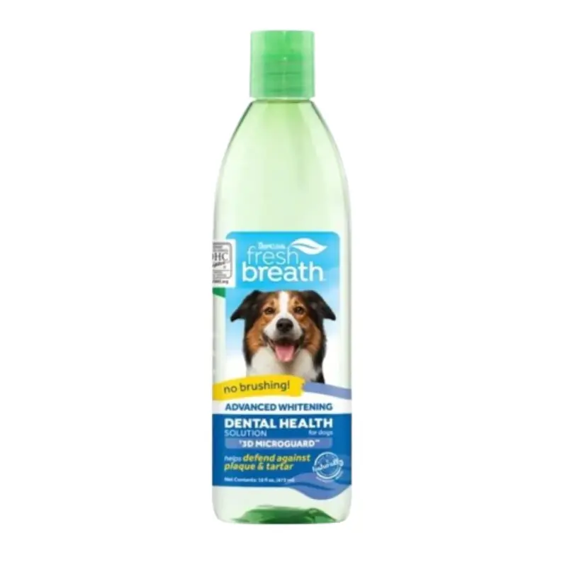 tropiclean-fresh-breath-advanced-whitening-120ml-822314 Tropiclean Fresh Breath Advance Whitening Water Additive 120ml - Image 1