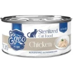 Egeo Cat Sterilised Κοτόπουλο σε Ζωμό 70gr