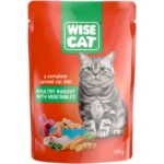Wise Cat Poultry Ragout with Vegetables 100gr