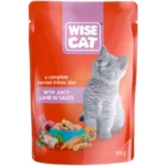 Wise Kitten with Juicy Lamb in Sauce 100gr