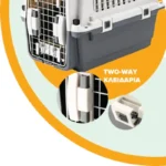 Box Μεταφοράς Σκύλου ή Γάτας Air Pro Iata No 2 50x33X33cm - Image 5