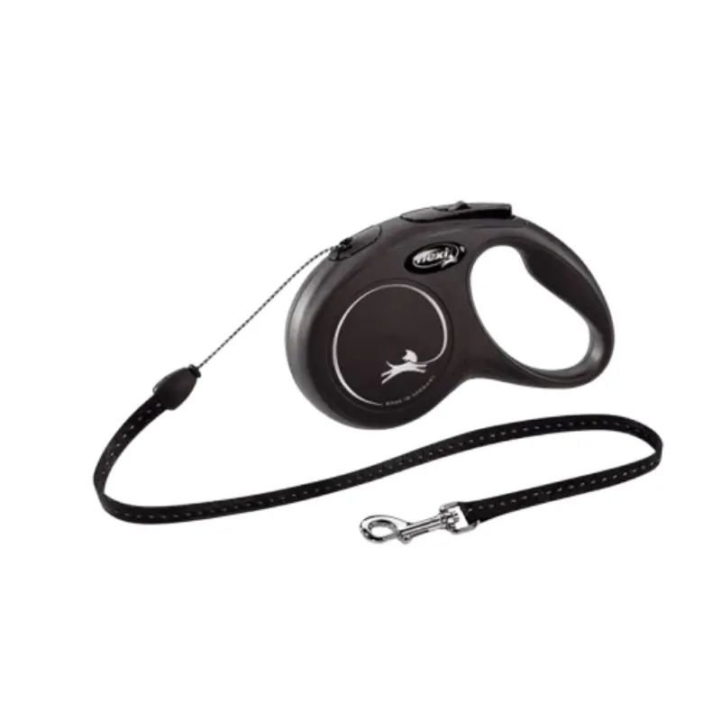 flexi-cord-mavro-removebg-preview Flexi New Classic Medium Κορδόνι 5m Εως 20kg Μαύρο - Image 1