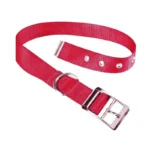 Περιλαίμια Nylon Με Αγκράφα Κόκκινο