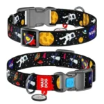 Περιλαίμιο WauDog Nasa Plastic Small 15mm x 23-35cm με SmartID