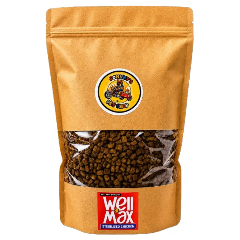 wellmax-sterilized-chicken-1 Ξηρά Τροφή Γάτας Wellmax Essential Cat Sterilized Chicken 1kg - Image 1