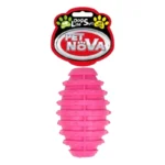 PET NOVA Tpr Pink Rugby Ball 10cm