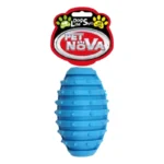 PET NOVA Tpr Blue Rugby Ball 10cm
