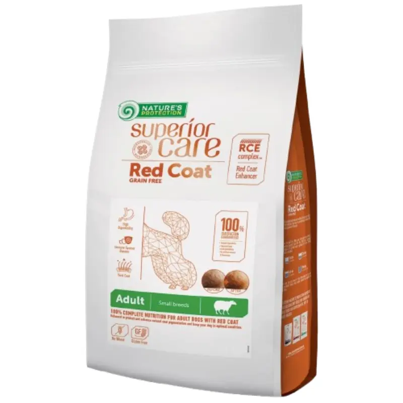 Adult_Small_breeds_Lamb-1- Nature's Protection Red Coat Lamb Grain Free Adult Mini 1,5kg - Image 1