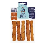 Λιχουδιές Celebrate Snack N Bark Twisted Stick Καπνιστό 12,5cm (35gr x 5τμχ)