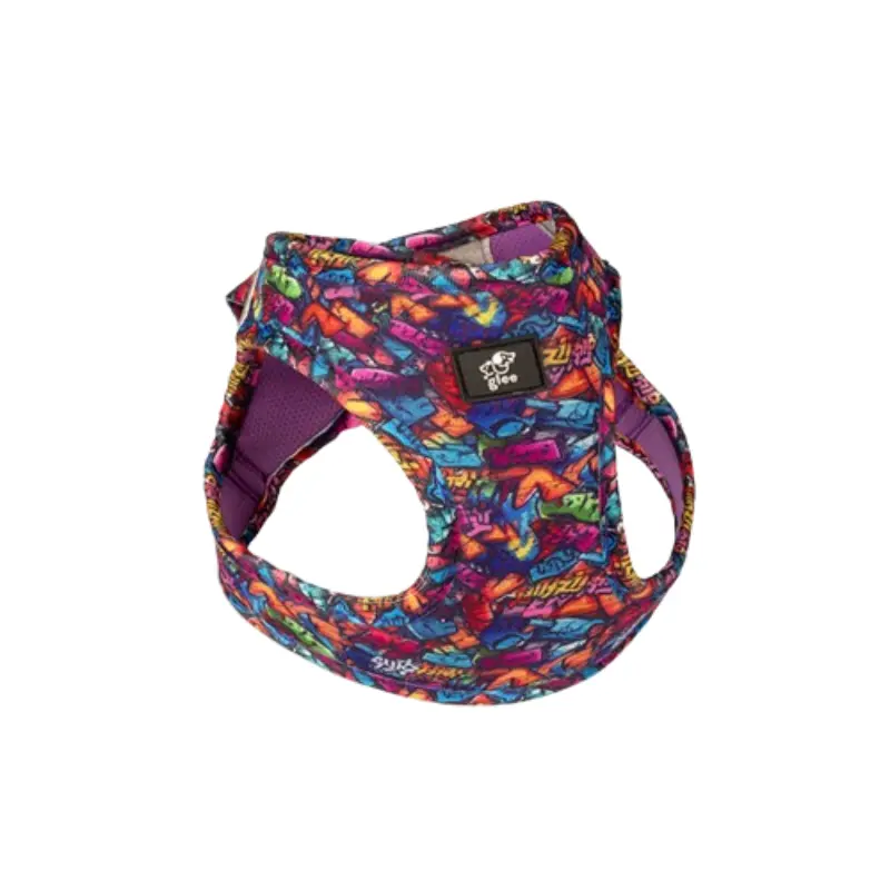 gl075-s Glee Σαμαράκι Σκύλου Τύπου “Step In” Purple Boom Small 32-36cm - Image 1