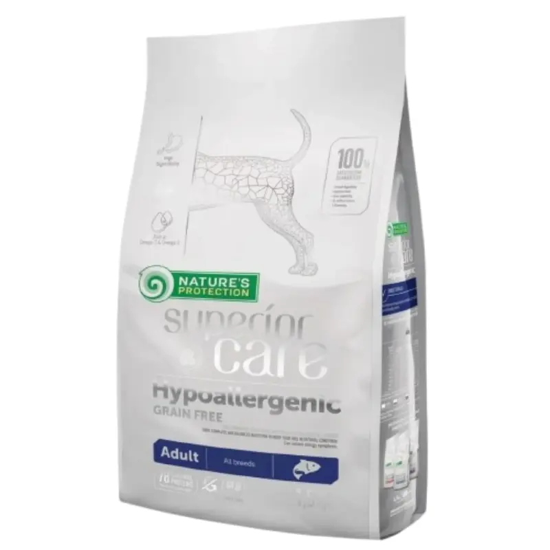nature-s-protection-superior-care-hypoallergenic-all-breed-adult-salmon-1-5kg- Nature's Protection Superior Care Hypoallergenic All Breed Adult Salmon 1,5kg - Image 1