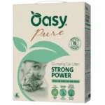 Oasy Συγκολλητική Άμμος Γάτας Pure Strong Power με Απαλό Άρωμα 10lt