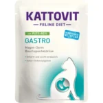 Υγρή Τροφή Γάτας Kattovit Feline Diet Gastro Turkey & Rice σε Φακελάκι 85gr