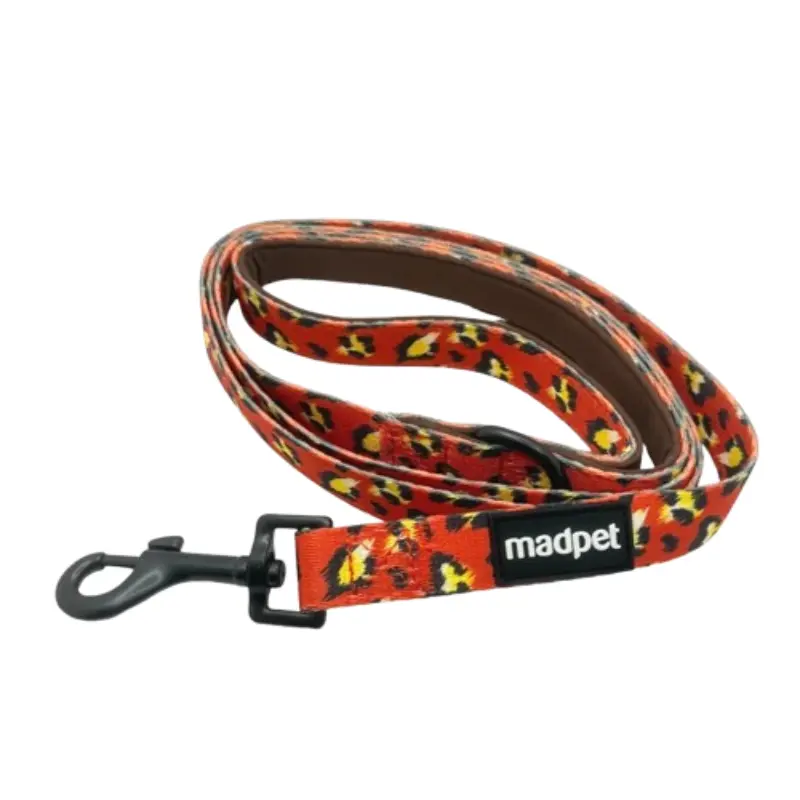 MP-63027 Οδηγός Madpet ''Leopard'' για Σκύλους και Γάτες M 2.0x152cm - Image 1