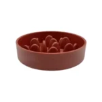 Πιάτο Καλής Πέψης Madpet bamboo slow feeder Κόκκινο 410ml